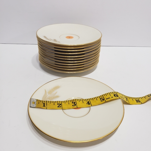Vintage LENOX Wheat China with Gold Trim - Picture 15 of 16